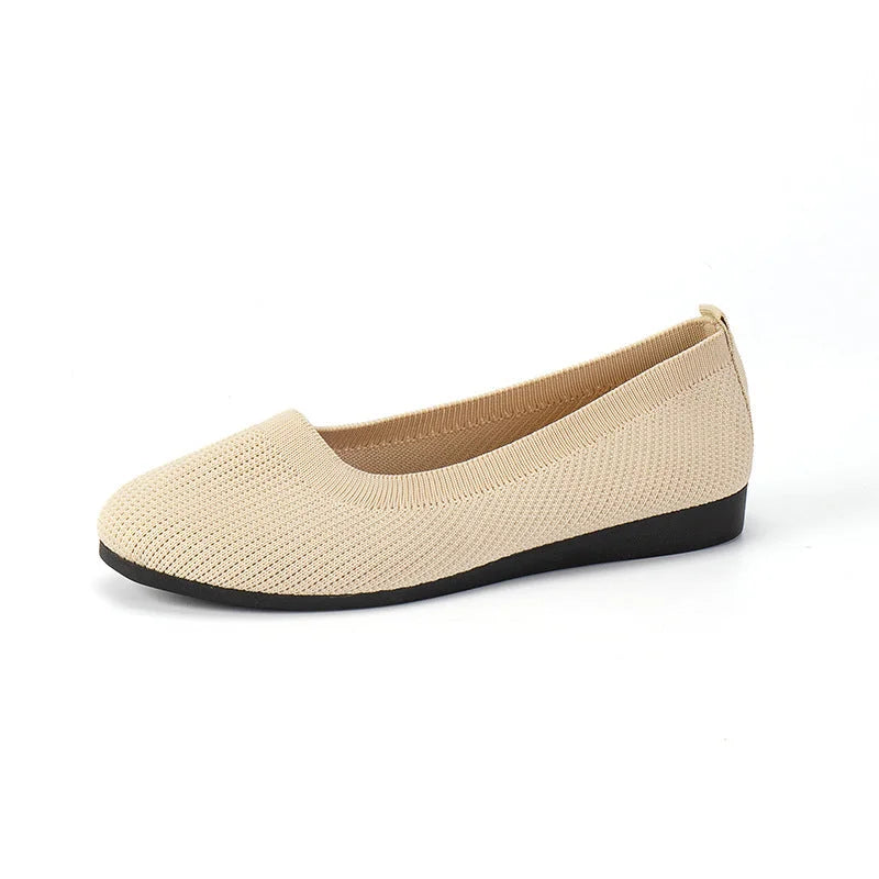 Penelope – Slip On Almond Toe Ballet Flats