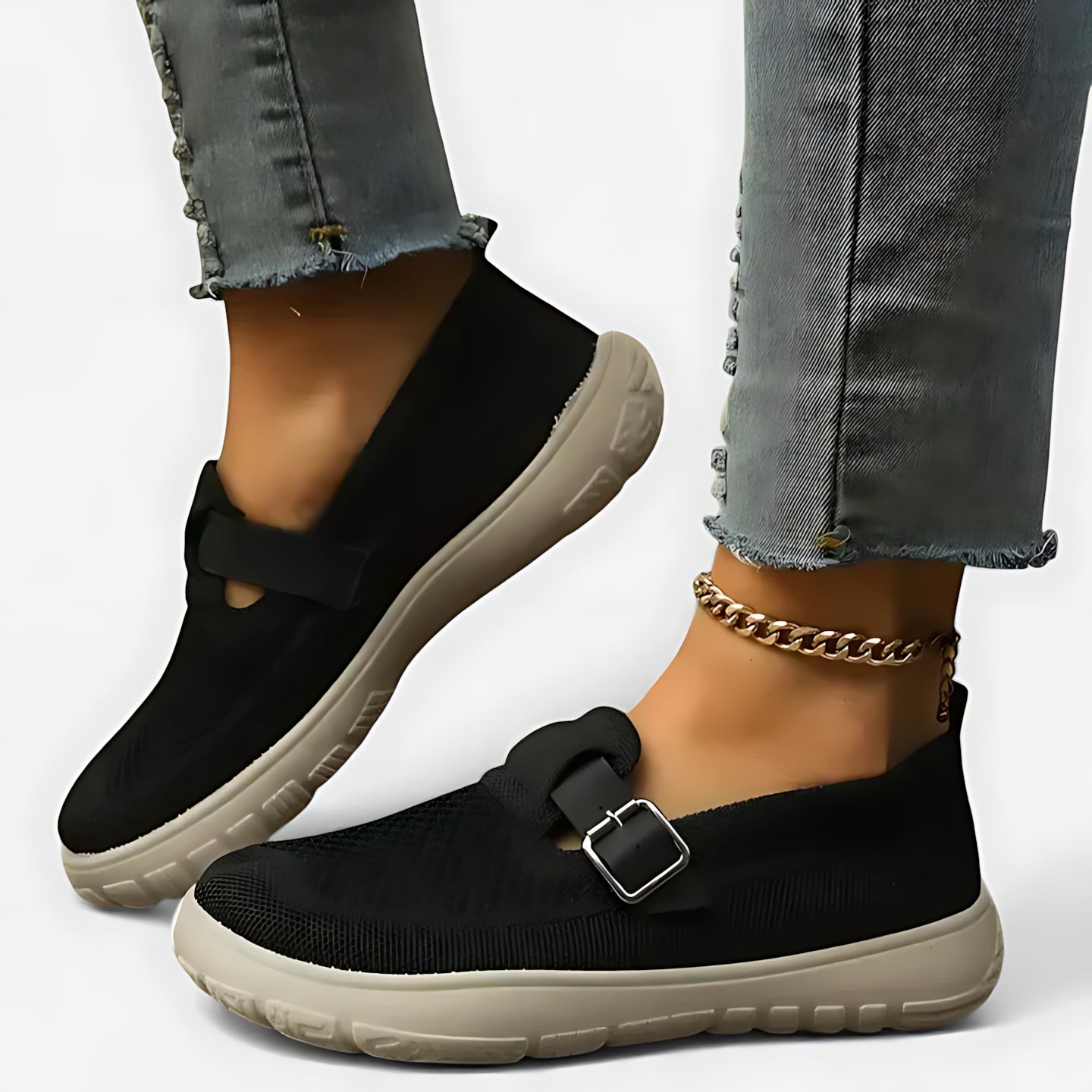 Luna – Mesh Slip On Walking Sneakers