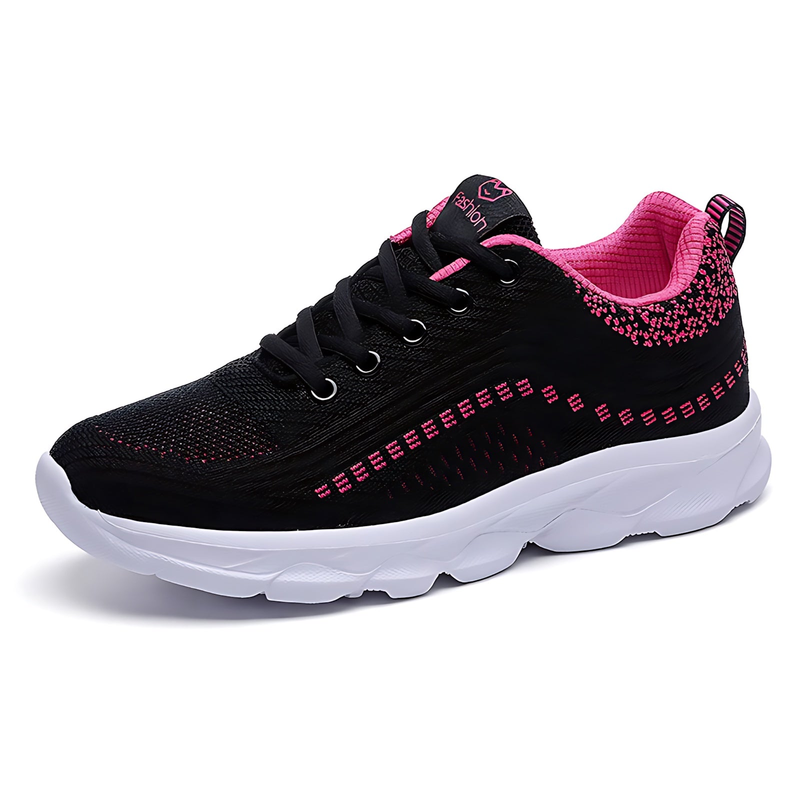 Octavia – Mesh Knit Lace Up Walking Sneakers