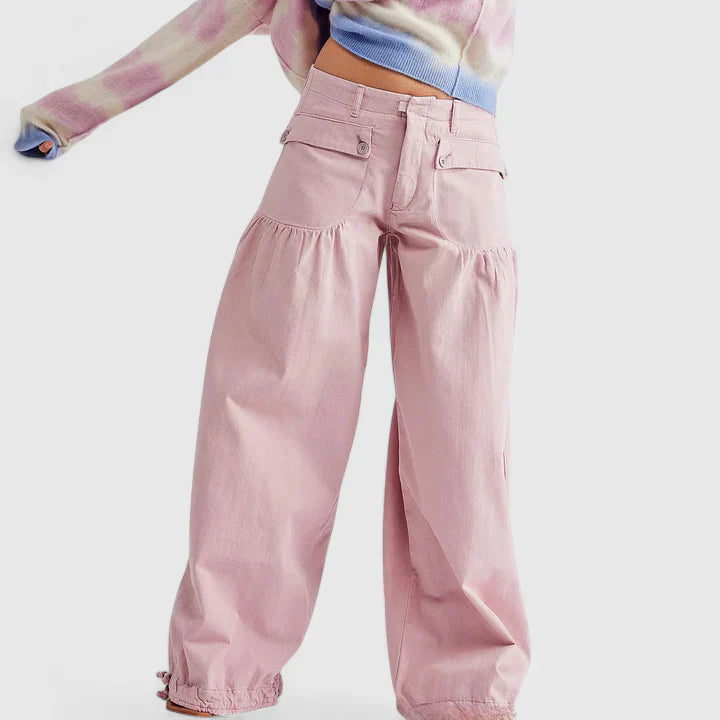 Molly – Satin Harem Pants