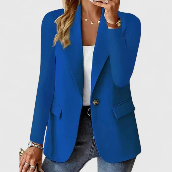Harper – Single Button Longline Blazer