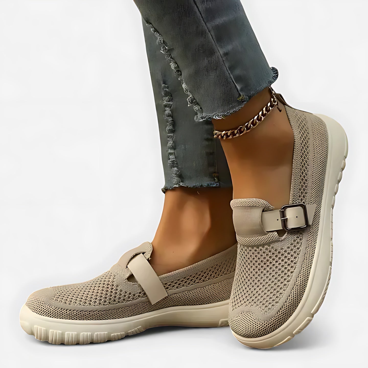 Luna – Mesh Slip On Walking Sneakers